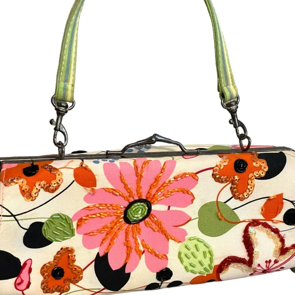 Vintage FAR NINE Beaded Handbag - Picture 2 of 7
